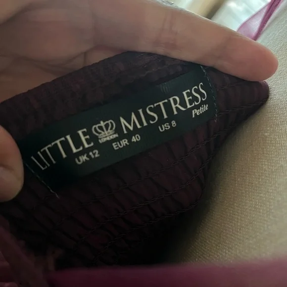 LITTLE MISTRESS PROM DRESS PETITE - Picture 12 of 14